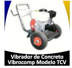 vibrador de concreto vibrocompresor modelo TVC