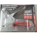 Engrapadora Profesional 3 en 1 Blister Ferreteria