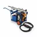 Unidad Hidraulica Con Martillo De 23 KG Gas Robin 7 HP Ferreteria