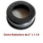 Goma reductora para tubos pvc de 2 Ferreteria