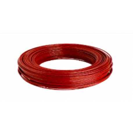 Lumistar cable THHN 12AWG 1*34-0.30 OD: 3.8-2.4 mm2 Rojo Ferreteria
