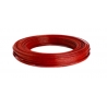 Lumistar cable THHN 14AWG 1*22-0.30 OD: 3.2-1.55 mm2 100 mts Rojo Ferreteria