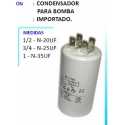 CONDENSADOR PARA BOMBA 1/2 N-18-20UF VINKO Ferreteria