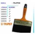 Brocha Trupper Mango Plastico Ferreteria