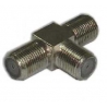 Conector "Tee" Para Cable Coaxial Ferreteria