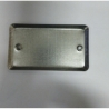 Tapa Ciega Rectangular Para Cajetín 4x2 De Metal Ferreteria