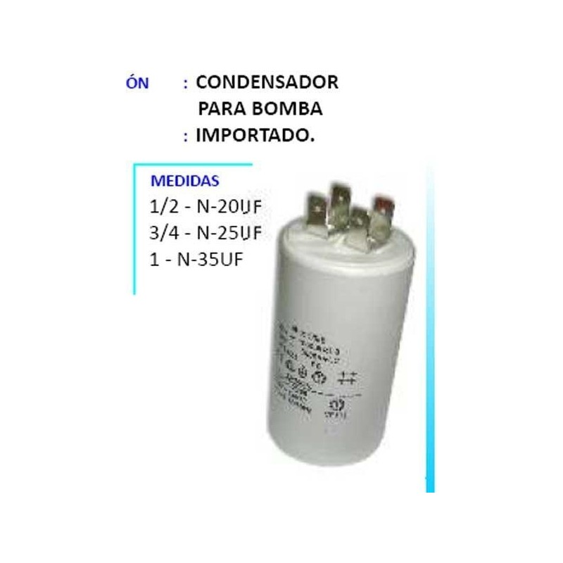 Condensador Para Bomba Ferreteria