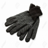 Guantes De Algodón Con Puntos PVC Negro Ferreteria