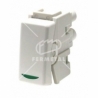 Interruptor para timbre, Nasri sencilla, color blanco, FM Powers Ferreteria