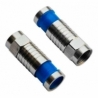 Conector Coaxial RG6 para Ponchar Lumistar Ferreteria