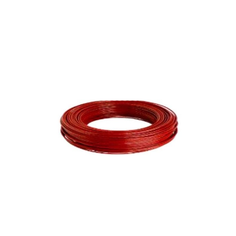 Lumistar cable THHN 10AWG 1*55-0.30 OD: 4,4-3.88 mm 2.50 mts Rojo Ferreteria