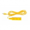 Lumistar cable de ext. Industrial 9 Mts C-regleta 3 tomas c-Tierra 110-130V