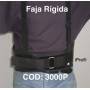 Faja rígida negra marca "ISO" modelo 3000 STATIC Ferreteria