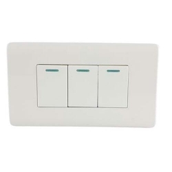 INTERRUPTOR TRIPLE 3 WAY 127-250 VOLTIOS 16 AMP LUMISTAR Ferreteria