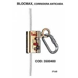 Corredera anti caída BLOCMAX Ø14mm, 800 g Ferreteria
