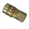 Conector hembra rápido de 1/4 Ferreteria