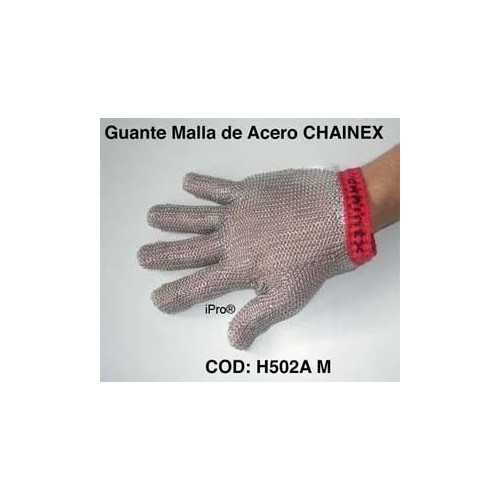 Guante CHAINEX 2000 ambidextro 5 dedos con cierre en nylón Ferreteria