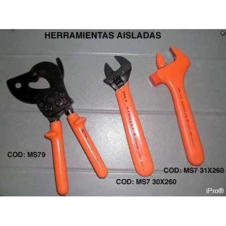 Cortacables cobre-alu 270 x 45 milímetro Ferreteria