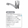 LLAVE P/LAVAMANOS 1/2 ABS MANILLA T/LUNA1/4 VUELTA Ferreteria