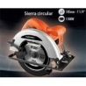 Sierra Circular 185MM 1500W Gladiator Ferreteria