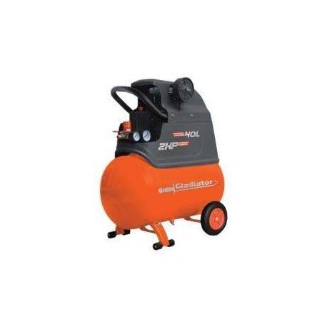 Compresor 2 HP 1450 Wattios 40 Litros 115 PSI 110 220 Voltios Ferreteria