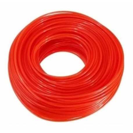 Nylon Dona 1 Lb 3.3 Milímetros Cuadrado Naranja 46 Metros Ferreteria