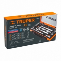 Juego De Dados 26PZ M/P TRUPER JD-3/8X26MP Ferreteria