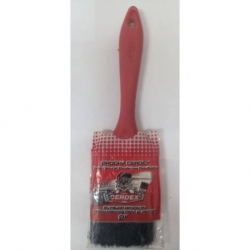 BROCHA DE 2 MANGO PLASTICO ROJO MARCA CERDEX Ferreteria