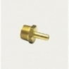 CONEXION MANGUERA MACHO 1/2 NPT X1/2 ESPIGA(BRONCE) Ferreteria