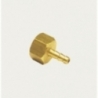 CONEXION MANGUERA HEMBRA NPT 1/2 X 3/8 ESPIGA (BRONCE) Ferreteria