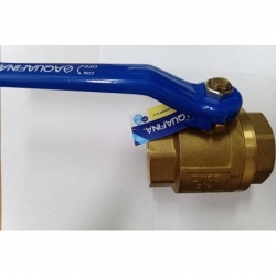 LLAVE DE BOLA 2 1/2 BRONCE AQUAFINA Ferreteria