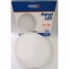 LAMPARA CIRCULAR SUPERFICIAL LED 24 W, 85-265V, 6500K, FERCO (PREIUM) Ferreteria