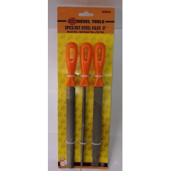 SET DE LIMAS 3PCS M/PLASTICO DIESEL TOOLS Ferreteria