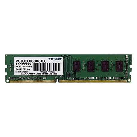 MEMORIA RAM DDR3 PATRIOT 4GB 1333MHz CL9 UDIMM Ferreteria