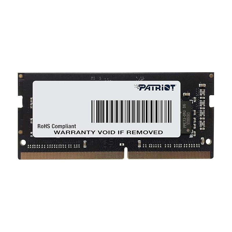 MEMORIA RAM LAPTOP DDR4 8GB PATRIOT 1600MHz CL11 1.35v SODIMM Ferreteria