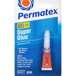 Super Pegamento en Gel Super Glue Gel Permatex Caja 12 Unid