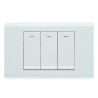 INTERRUPTOR TRIPLE 3 WAY 127-250 VOLTIOS 16 AMP LUMISTAR Ferreteria