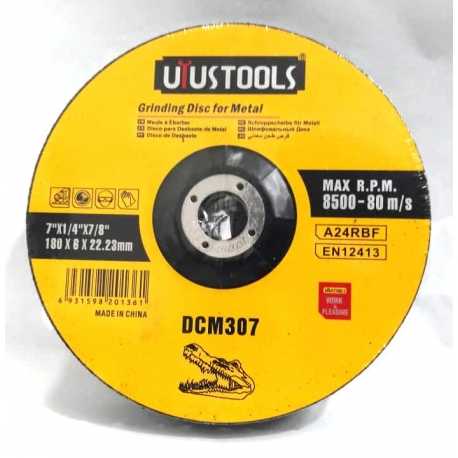 Disco de Rebajar UYUSTOOLS 7" Ferreteria