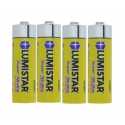 BATERIA SUPER ALKALINE AAA LR03 4PCS 1.5V LUMISTAR Ferreteria