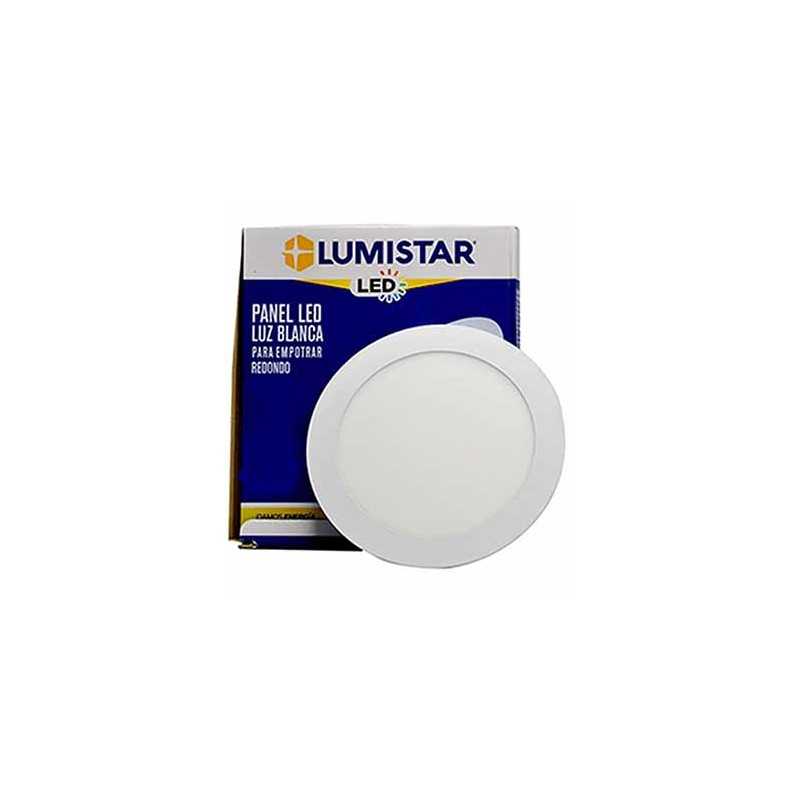 Lámpara Led Redonda 12W para Empotrar 6500K 85-265V 170mm Lumistar Ferreteria