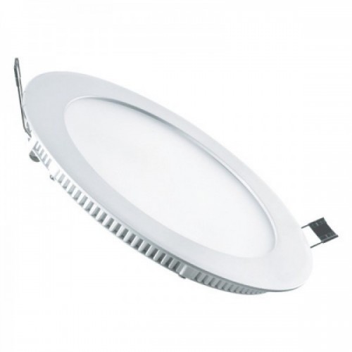 Lampara Led Empotrable Panel Redonda Ferreteria