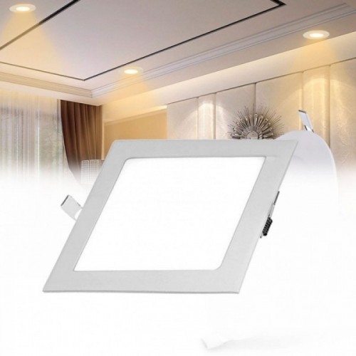 Lampara Led Panel Empotrable Cuadrada Ferreteria