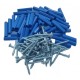 Ramplug Azul precio por bolsa de 100 piezas 5/16 de Pulgada Ferreteria