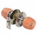 Cerradura de Pomo Madera P/Habitación Ferreteria