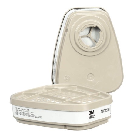 Cartucho contra Gases Acidos 6002 3M Ferreteria