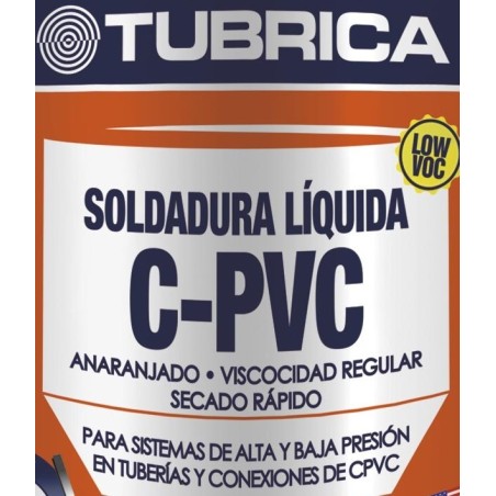 Soldadura Liquida CPVC Agua Caliente 1/16 (237 ml) Ferreteria