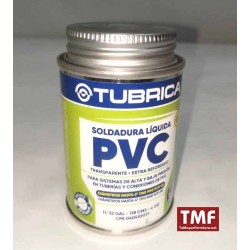 Soldadura Liquida PVC agua fría 1/32 (118ml) Ferreteria