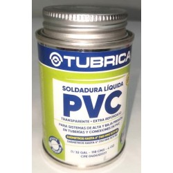 Soldadura Liquida PVC agua fría 1/32 (118ml) Ferreteria