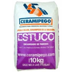 Estuco Blanco Ceramipego 10 Kgs Ferreteria