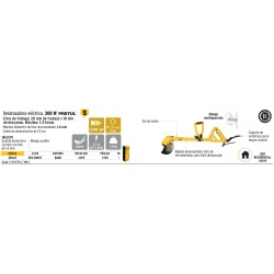 Desmalezadora Eléctrica Marca PRETUL-25043 Ferreteria